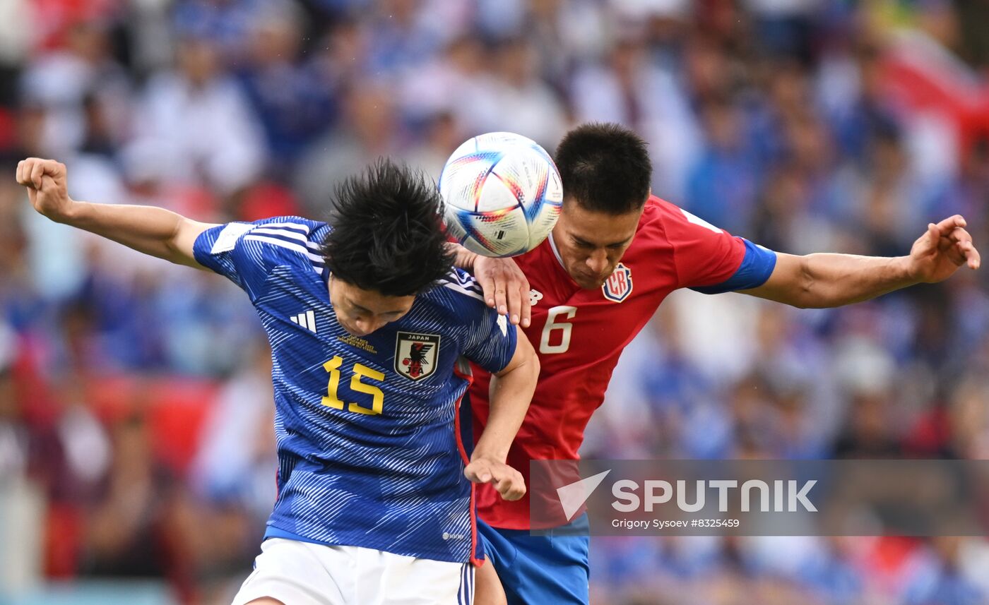 Qatar Soccer World Cup Japan - Costa Rica