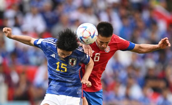 Qatar Soccer World Cup Japan - Costa Rica