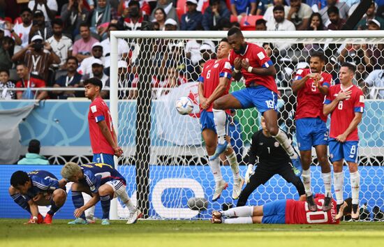 Qatar Soccer World Cup Japan - Costa Rica