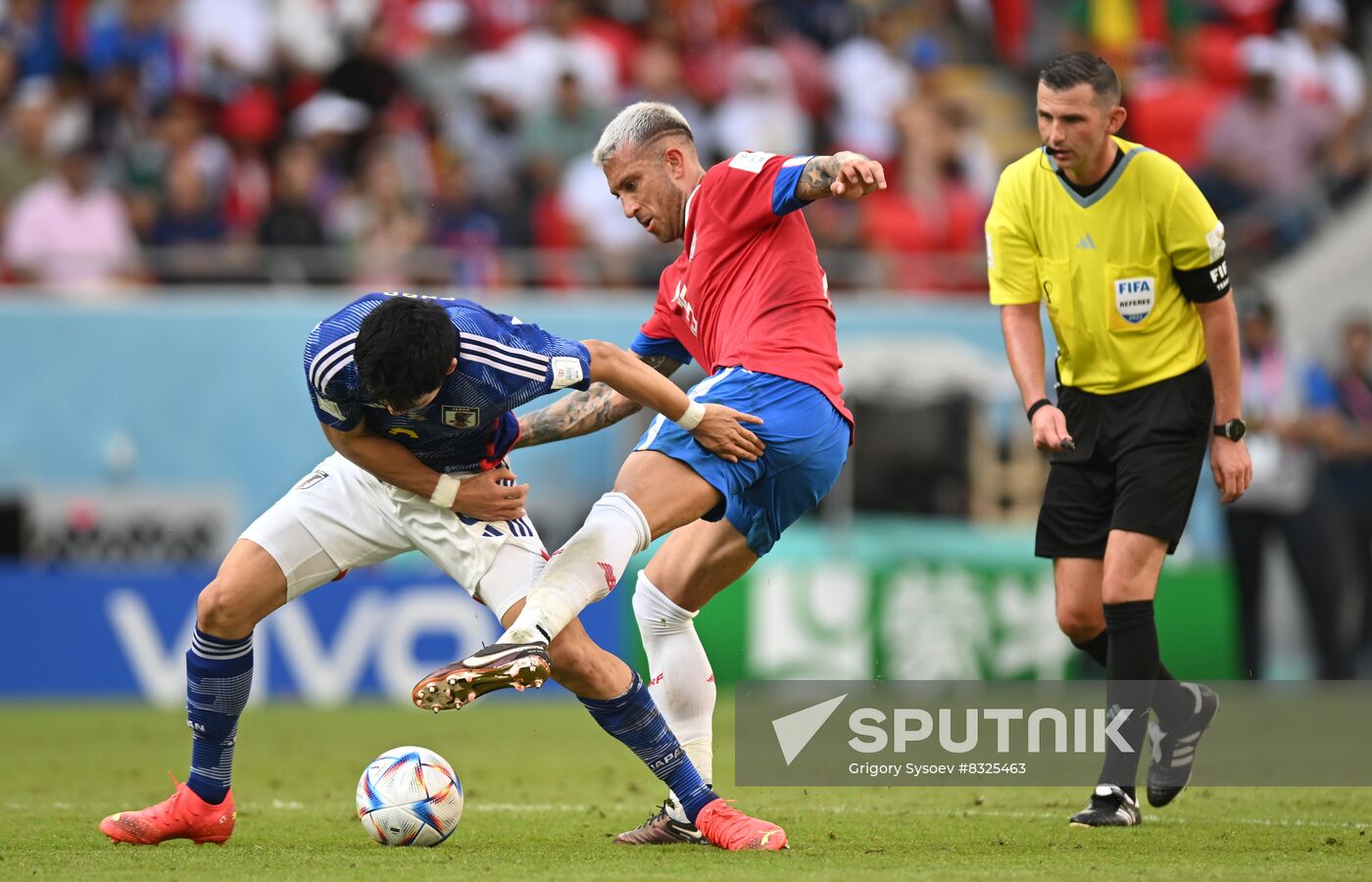 Qatar Soccer World Cup Japan - Costa Rica