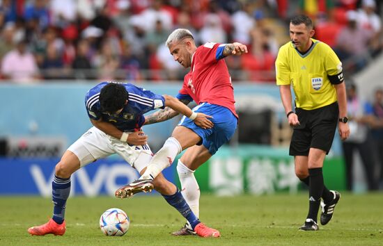 Qatar Soccer World Cup Japan - Costa Rica