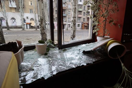 Russia Ukraine Military Operation Shelling