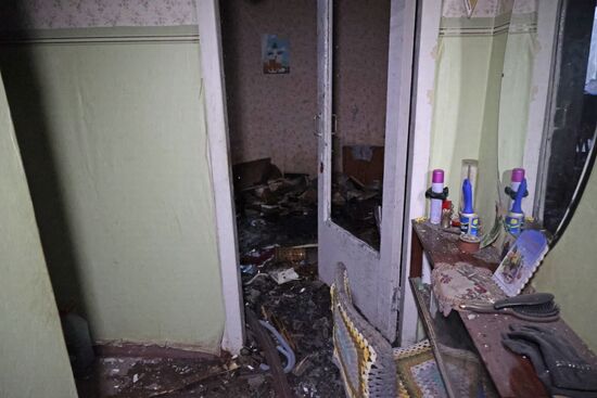 Russia Ukraine Military Operation Shelling