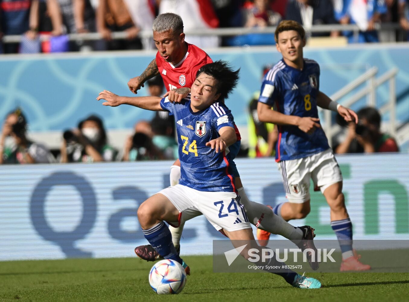 Qatar Soccer World Cup Japan - Costa Rica