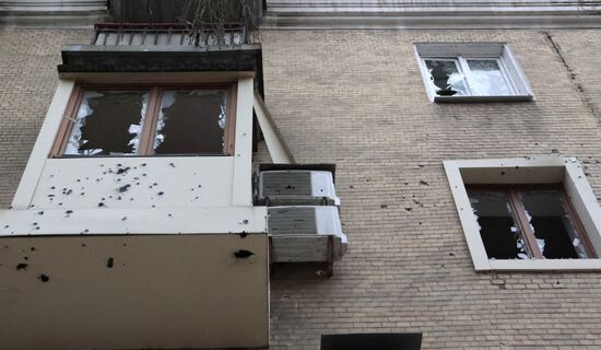 Russia Ukraine Military Operation Shelling