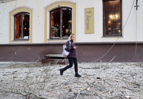 Russia Ukraine Military Operation Shelling