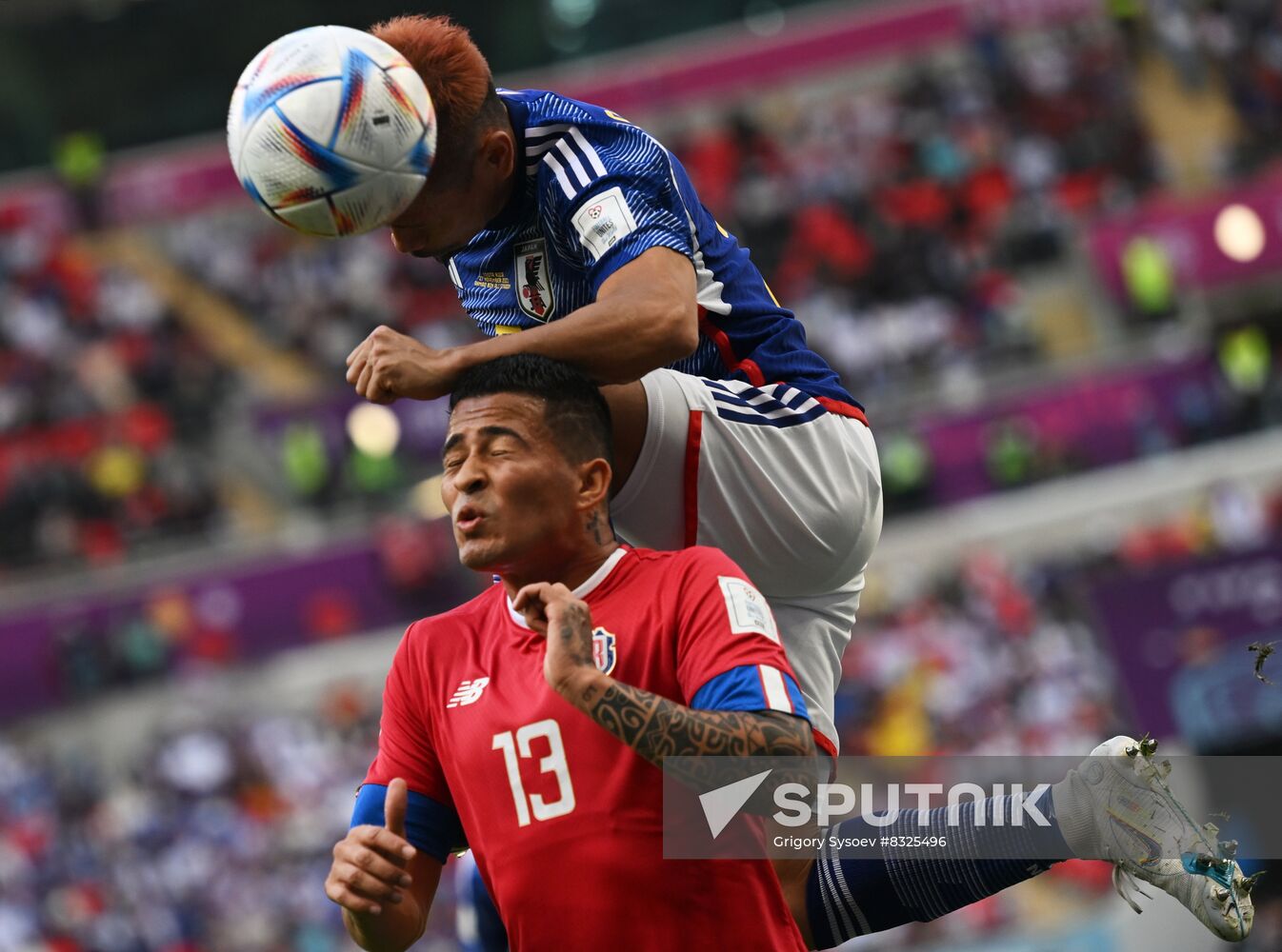 Qatar Soccer World Cup Japan - Costa Rica