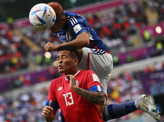Qatar Soccer World Cup Japan - Costa Rica