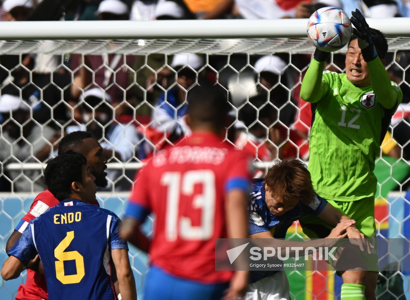 Qatar Soccer World Cup Japan - Costa Rica