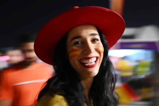 Qatar Soccer World Cup Spain - Germany