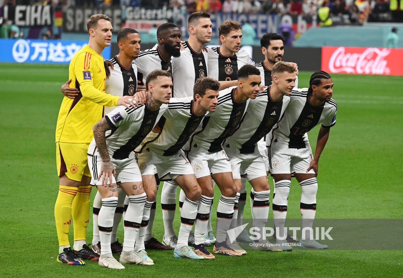 Qatar Soccer World Cup Spain - Germany