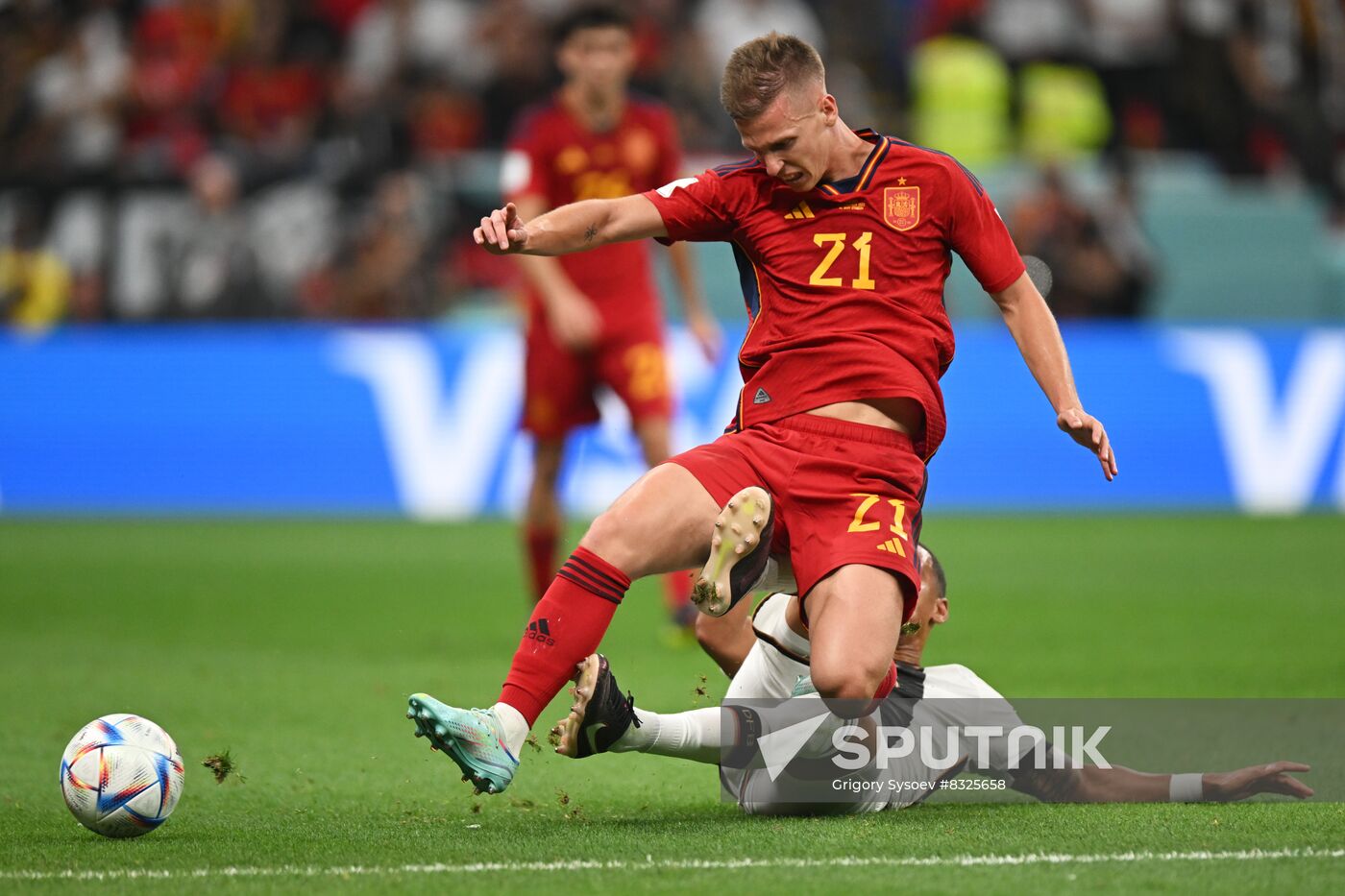 Qatar Soccer World Cup Spain - Germany