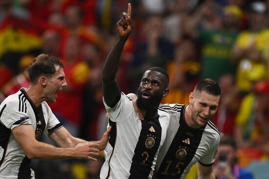 Qatar Soccer World Cup Spain - Germany