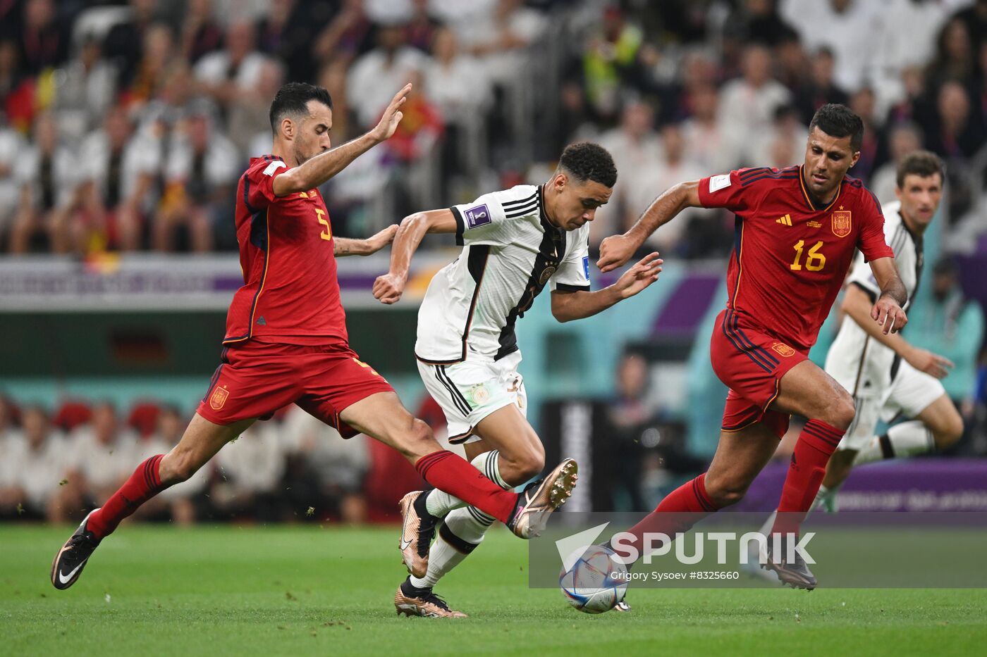 Qatar Soccer World Cup Spain - Germany