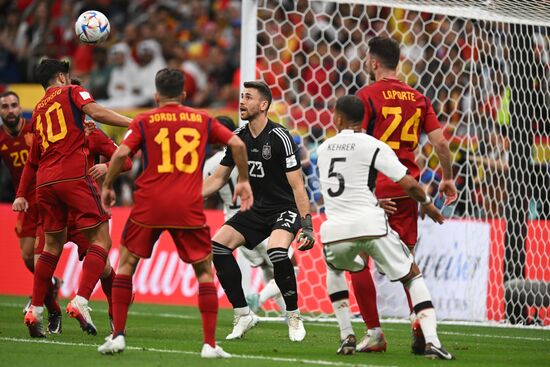 Qatar Soccer World Cup Spain - Germany