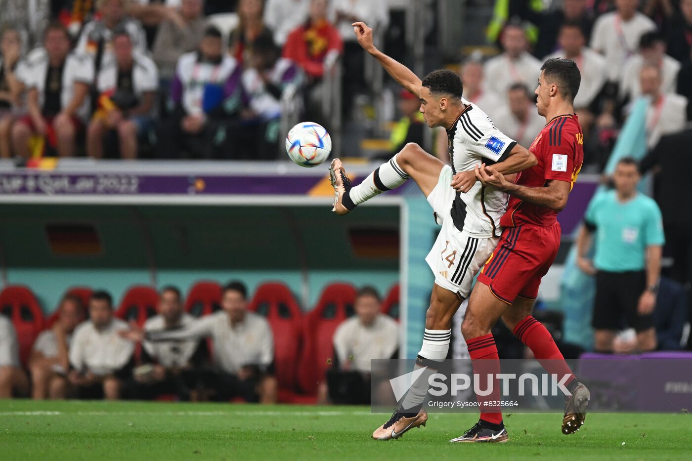 Qatar Soccer World Cup Spain - Germany