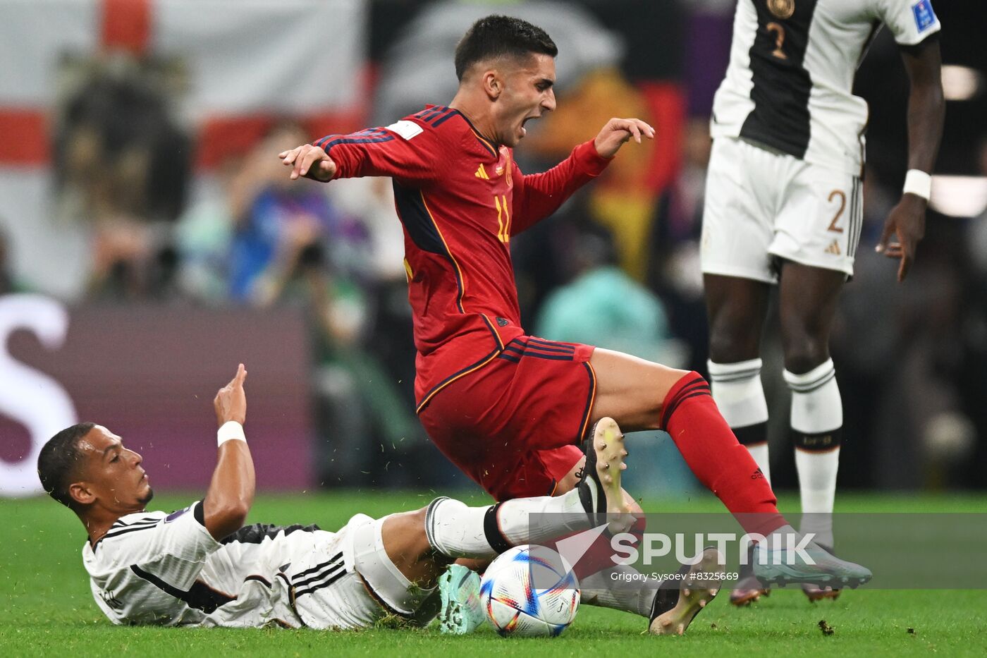 Qatar Soccer World Cup Spain - Germany