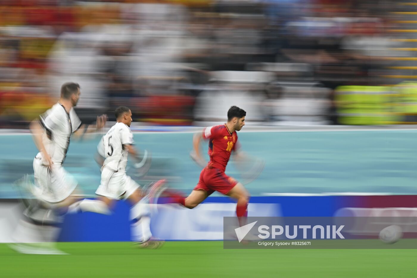 Qatar Soccer World Cup Spain - Germany