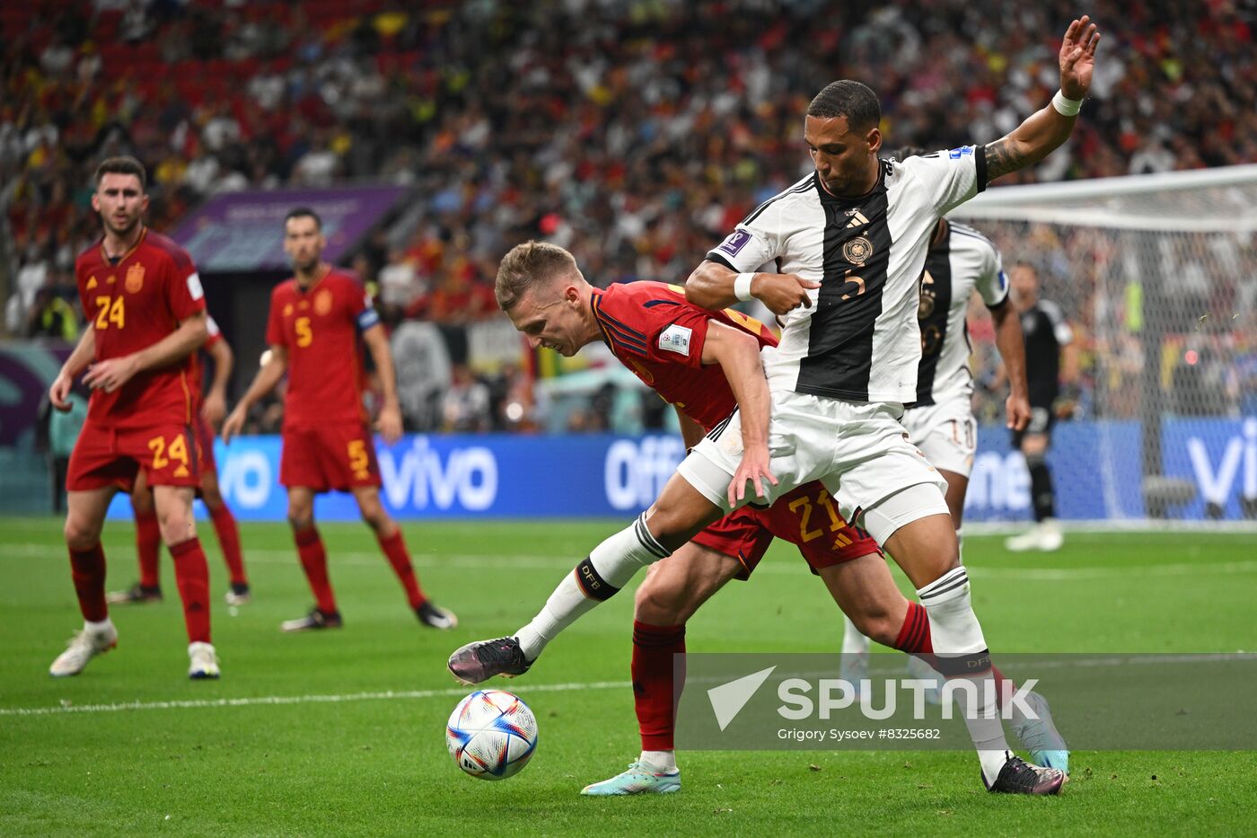 Qatar Soccer World Cup Spain - Germany