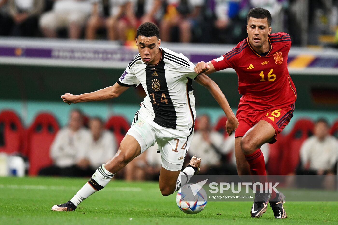 Qatar Soccer World Cup Spain - Germany