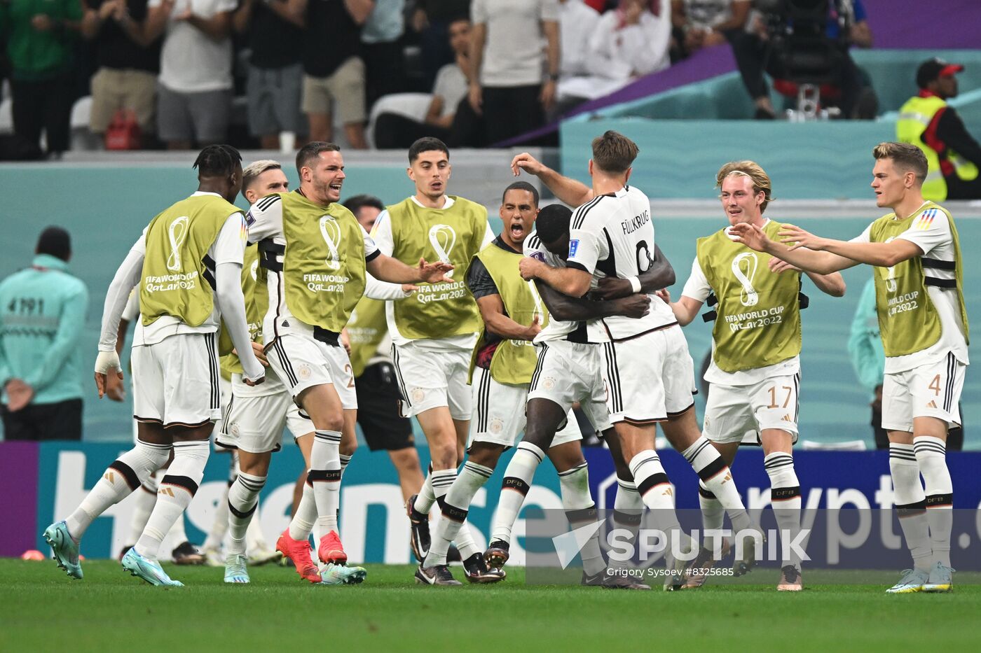 Qatar Soccer World Cup Spain - Germany