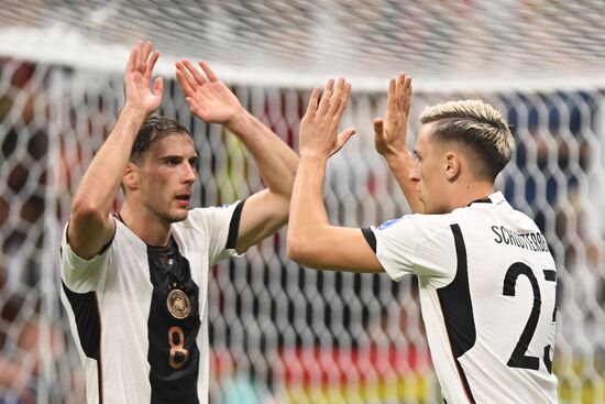 Qatar Soccer World Cup Spain - Germany