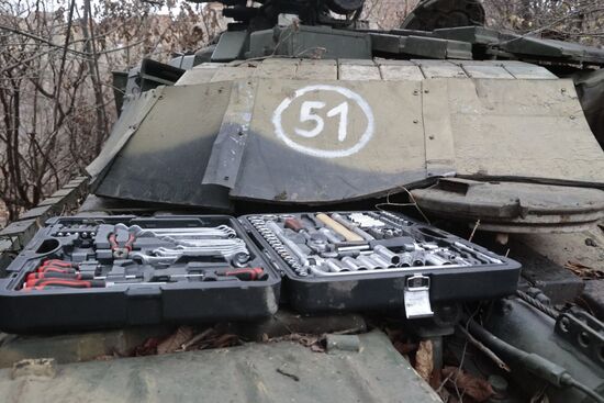 Russia Ukraine Military Operation Repair Unit