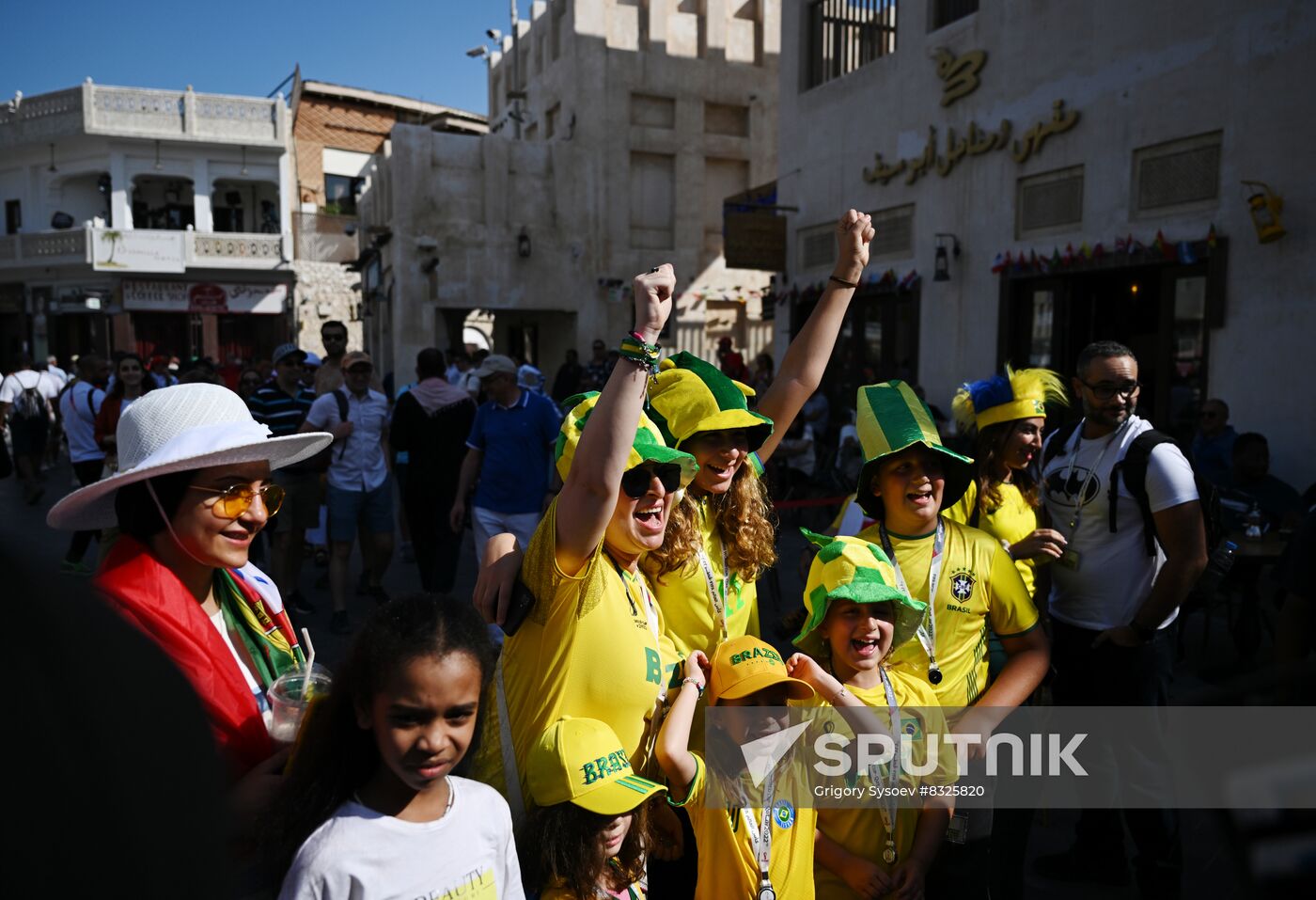 Qatar Soccer World Cup Fans