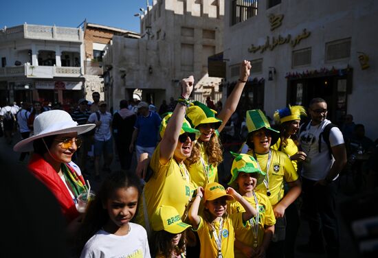 Qatar Soccer World Cup Fans