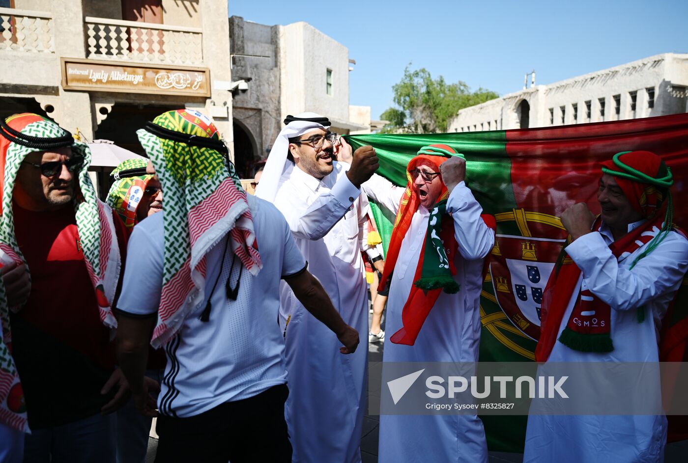 Qatar Soccer World Cup Fans