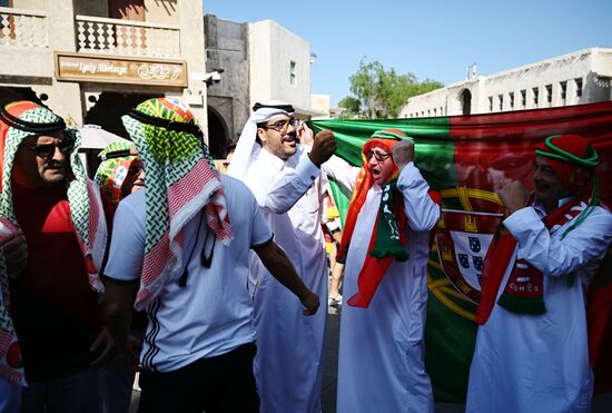 Qatar Soccer World Cup Fans