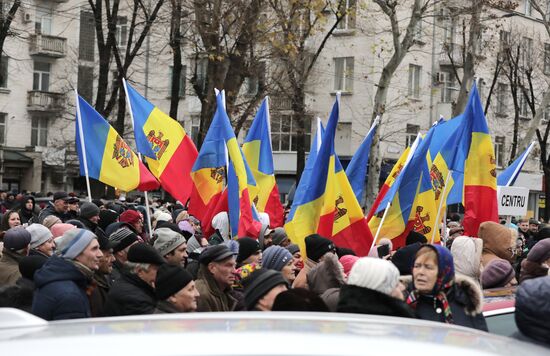 Moldova Protest