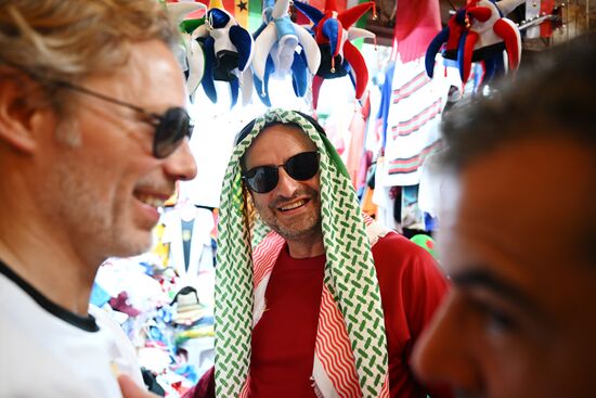 Qatar Soccer World Cup Fans