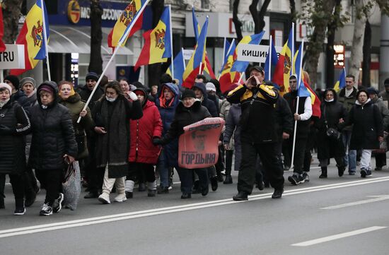 Moldova Protest