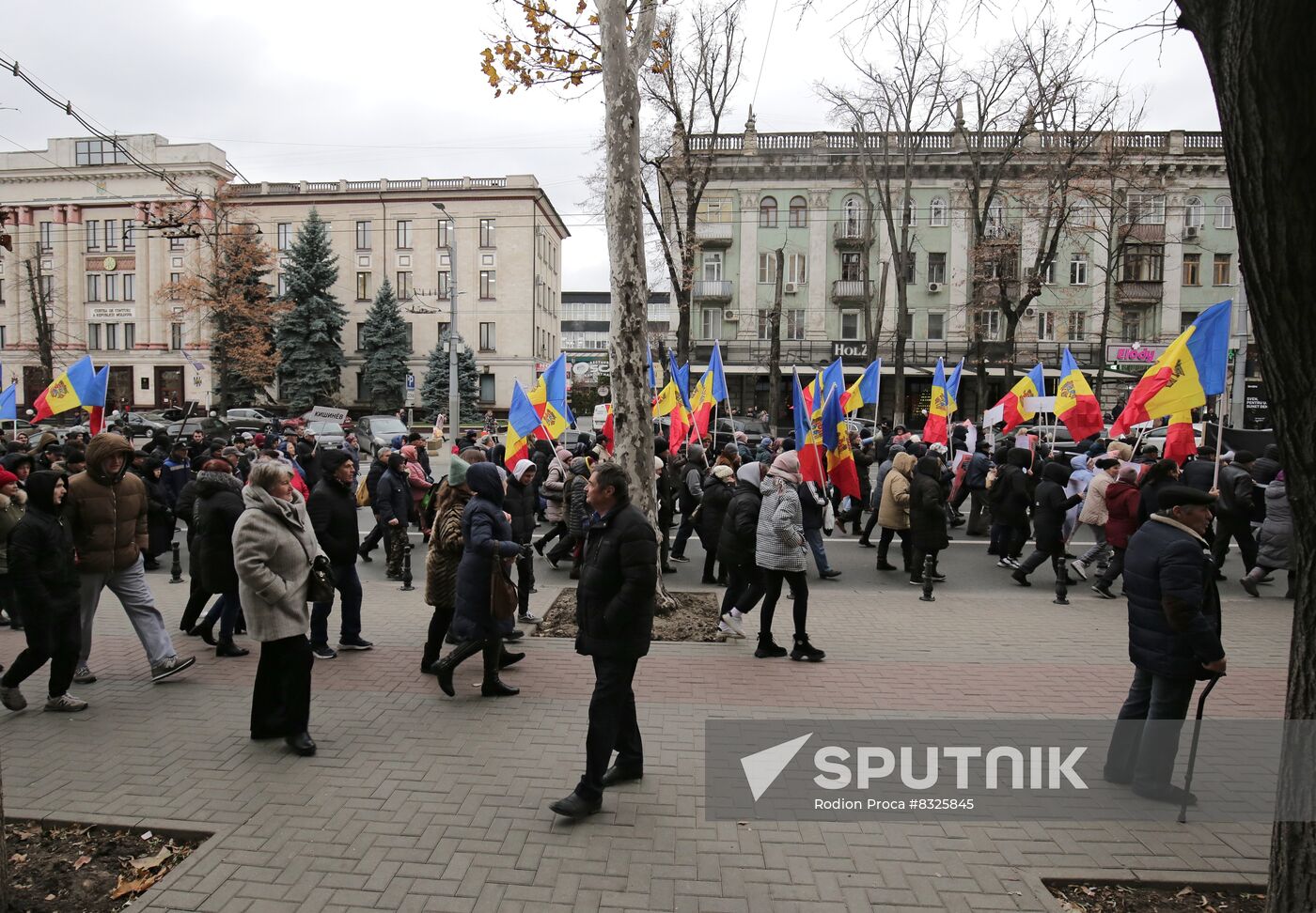 Moldova Protest