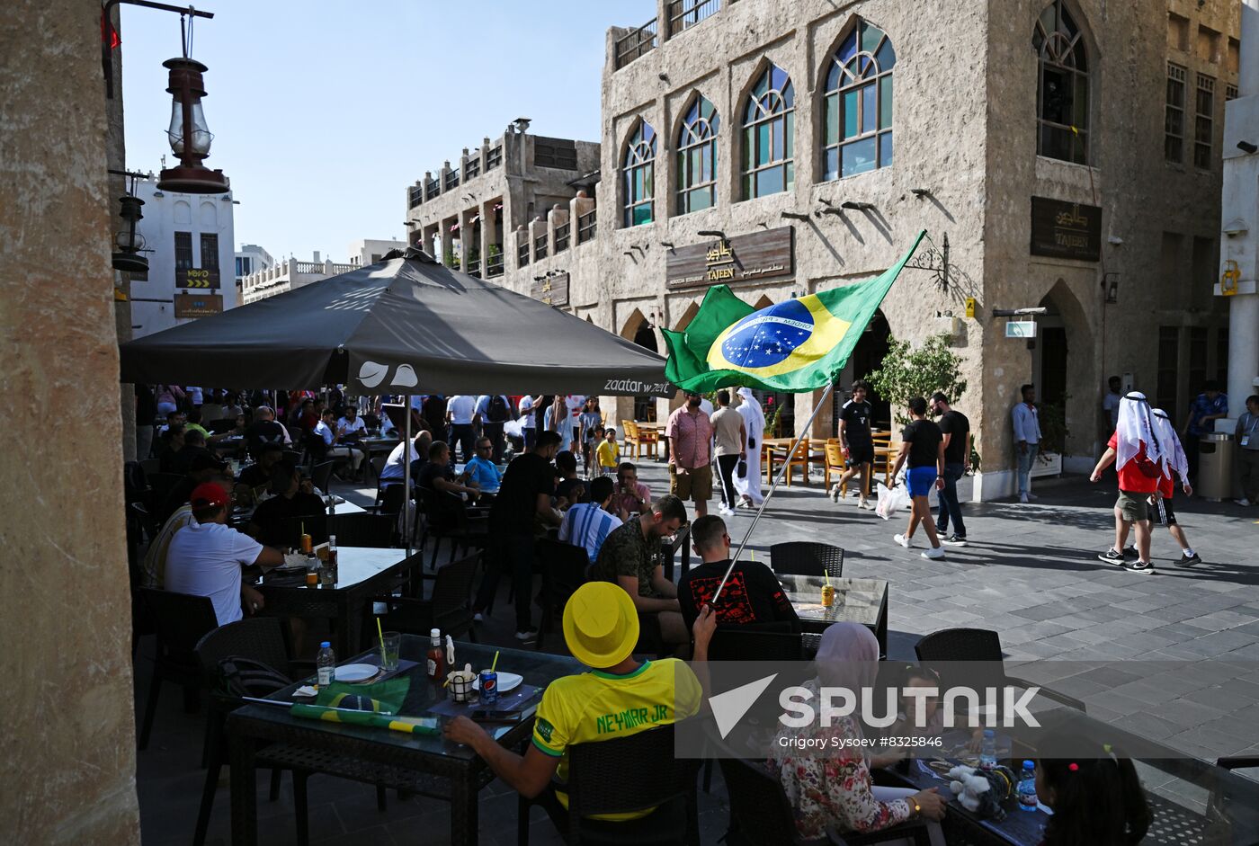 Qatar Soccer World Cup Fans