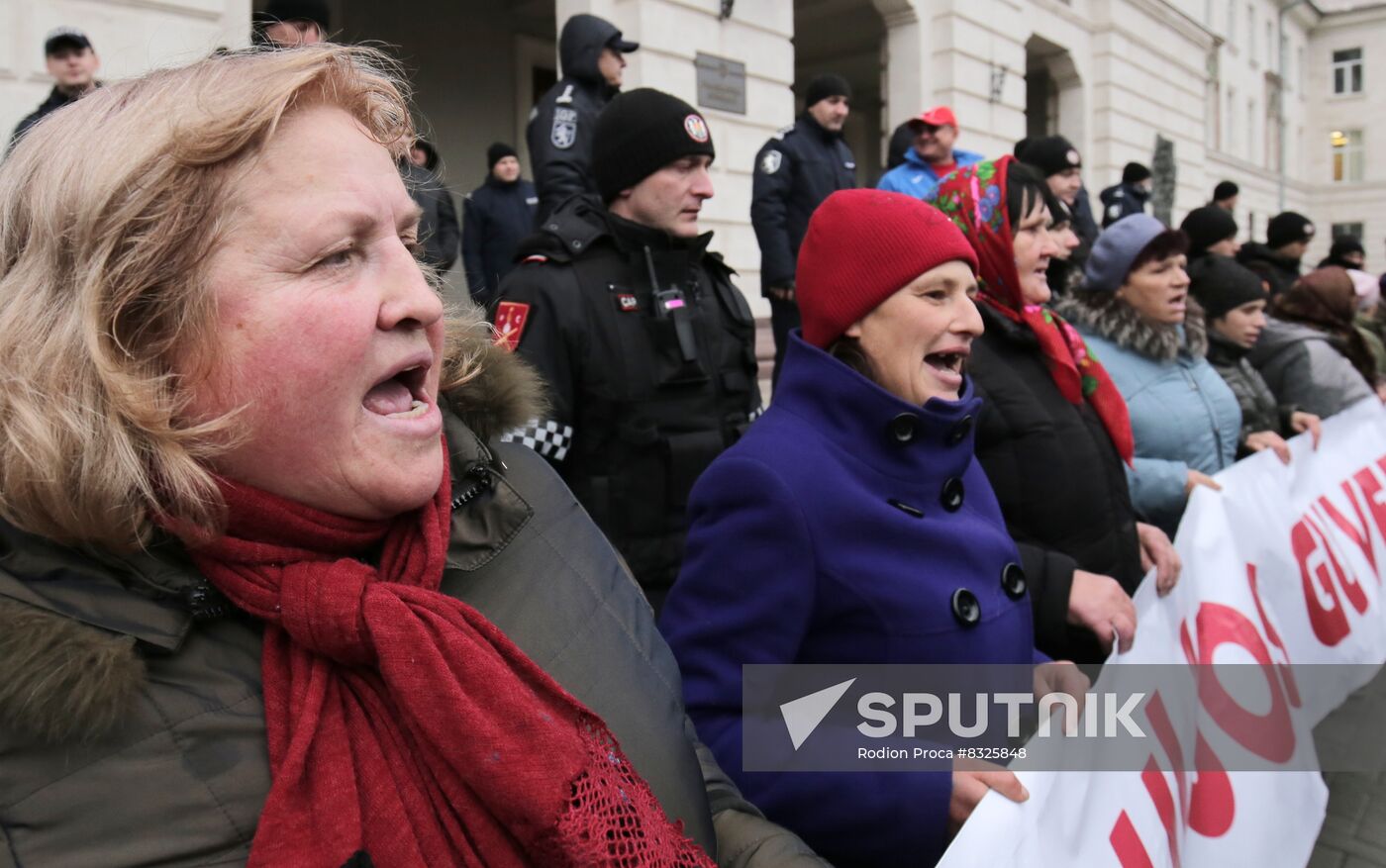 Moldova Protest