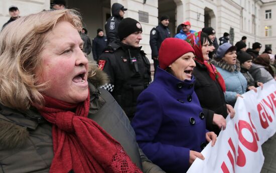 Moldova Protest