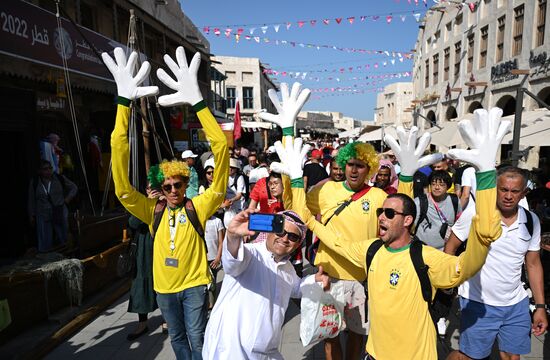 Qatar Soccer World Cup Fans