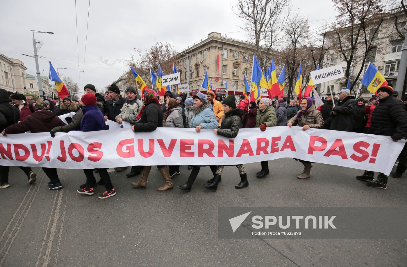 Moldova Protest