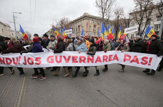 Moldova Protest