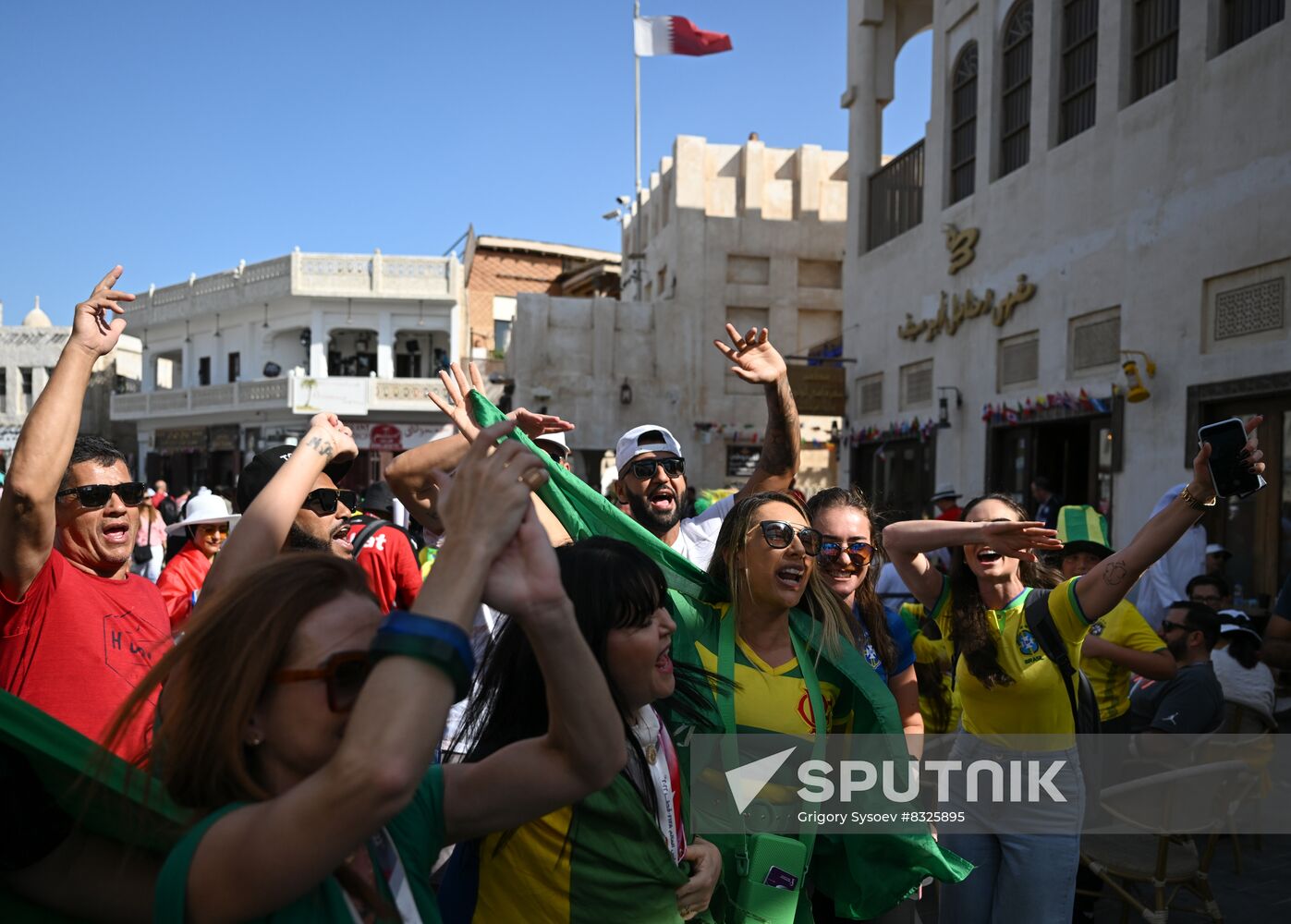 Qatar Soccer World Cup Fans