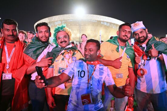Qatar Soccer World Cup Portugal - Uruguay