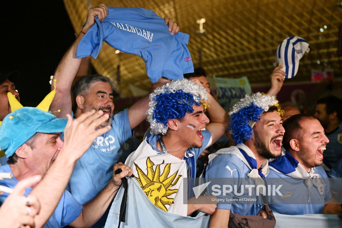 Qatar Soccer World Cup Portugal - Uruguay