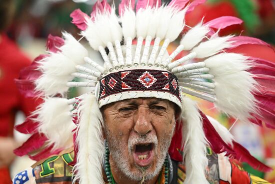 Qatar Soccer World Cup Portugal - Uruguay