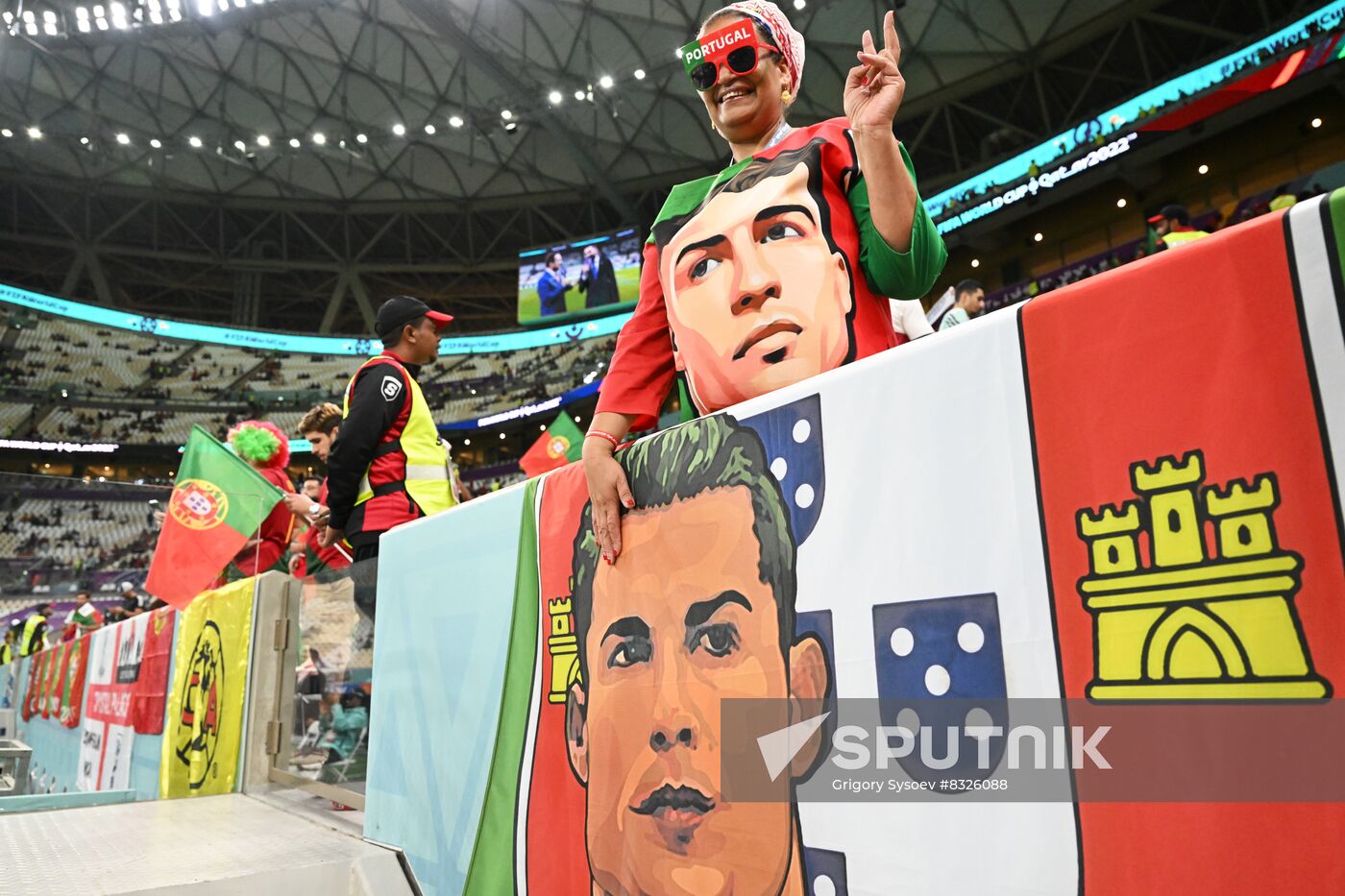 Qatar Soccer World Cup Portugal - Uruguay