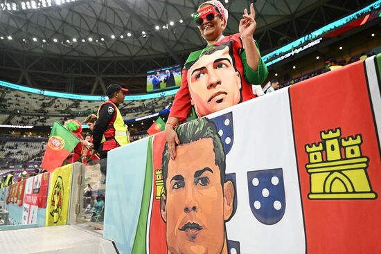 Qatar Soccer World Cup Portugal - Uruguay