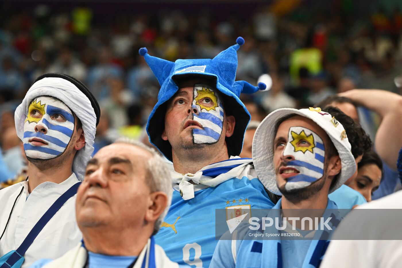 Qatar Soccer World Cup Portugal - Uruguay