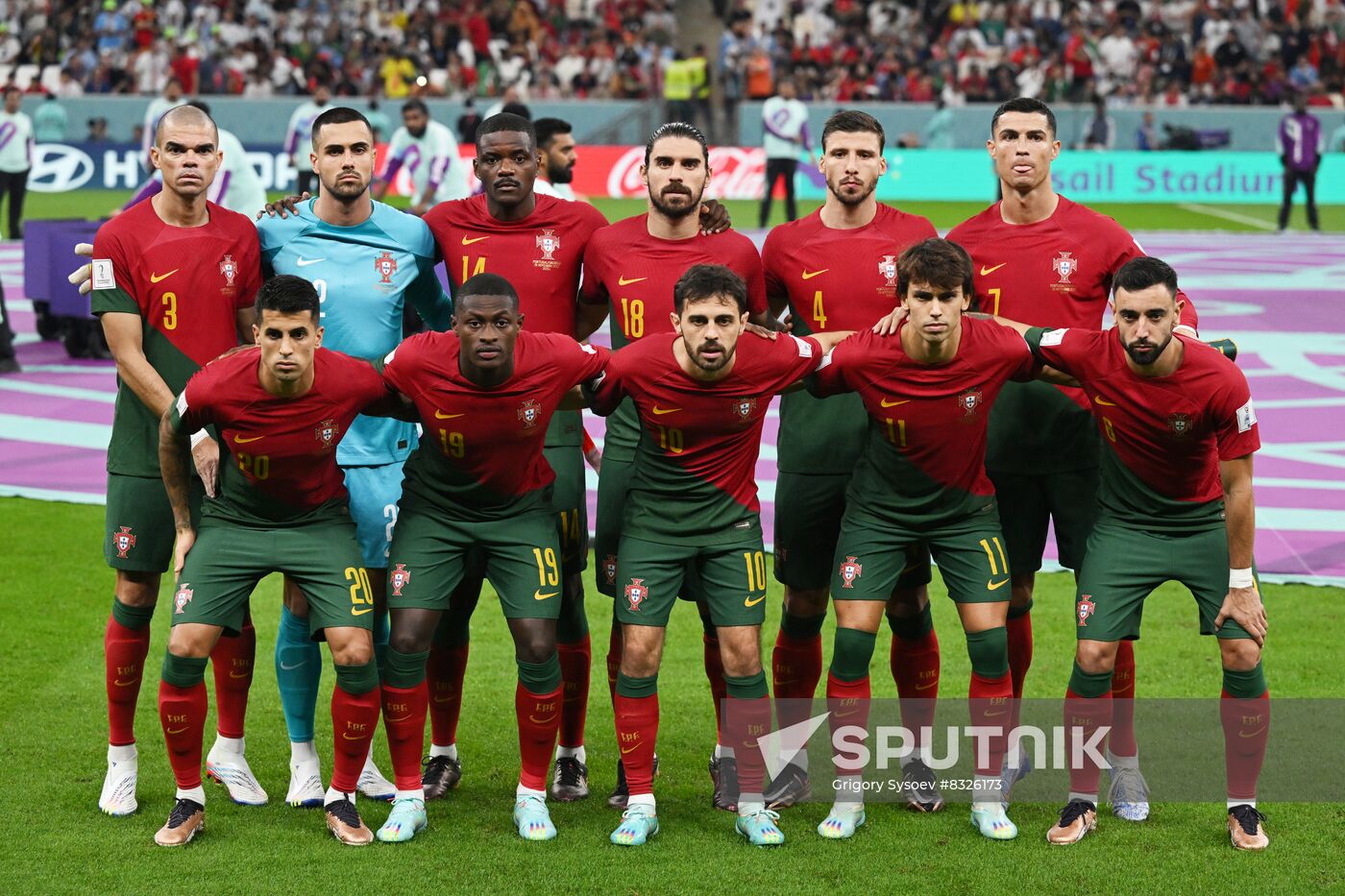Qatar Soccer World Cup Portugal - Uruguay