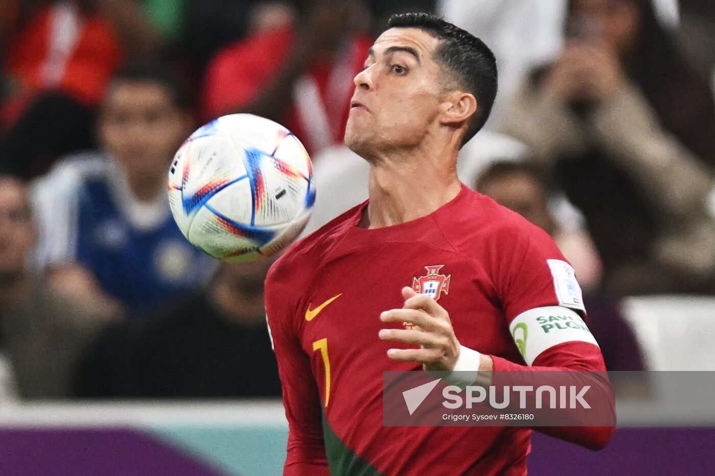 Qatar Soccer World Cup Portugal - Uruguay